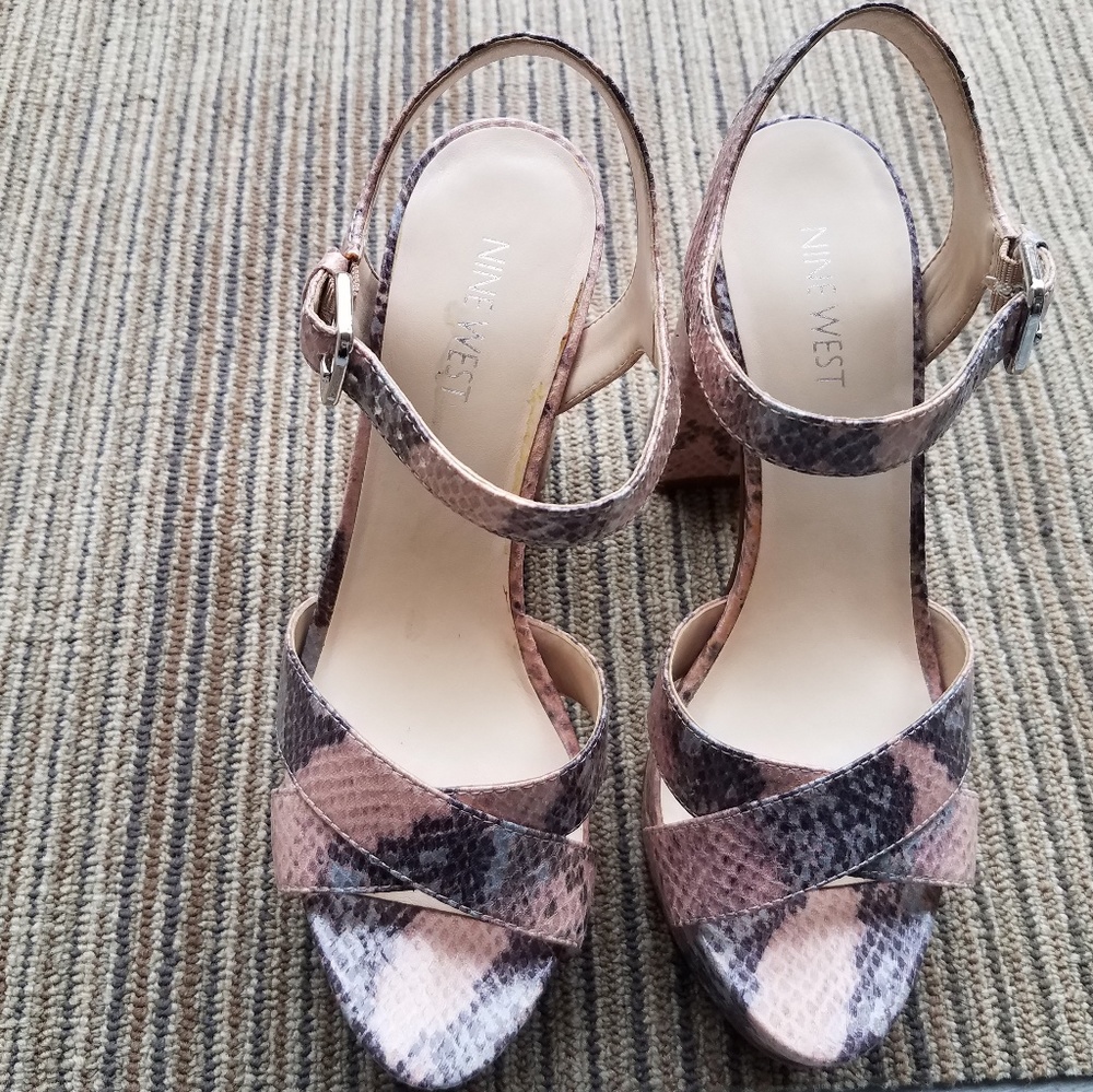 Nine west sandals.